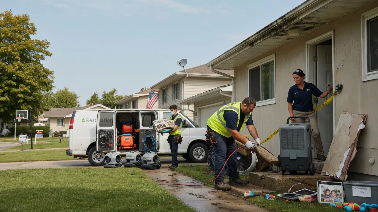 Water Damage Restoration in Protem, MO near me